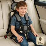 Compact Child Travel Booster Seat – Lightweight & Portable Booster Car Seat for Safe Family Journeys 4
