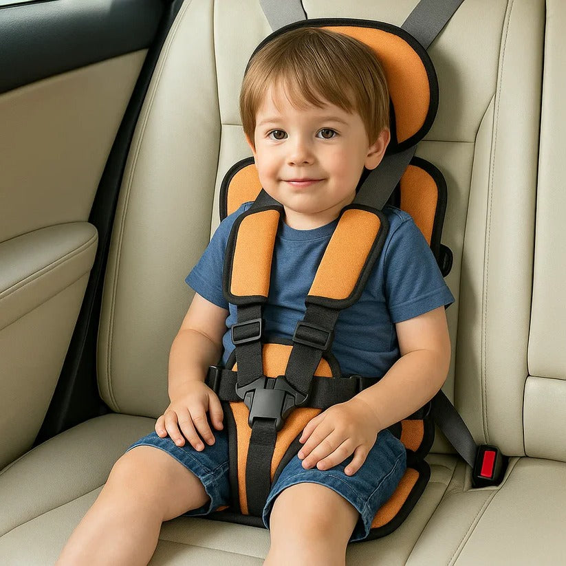 Compact Child Travel Booster Seat – Lightweight & Portable Booster Car Seat for Safe Family Journeys 6