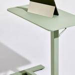 Compact Mobile Workstation with Hidden Casters for Versatile Use 10