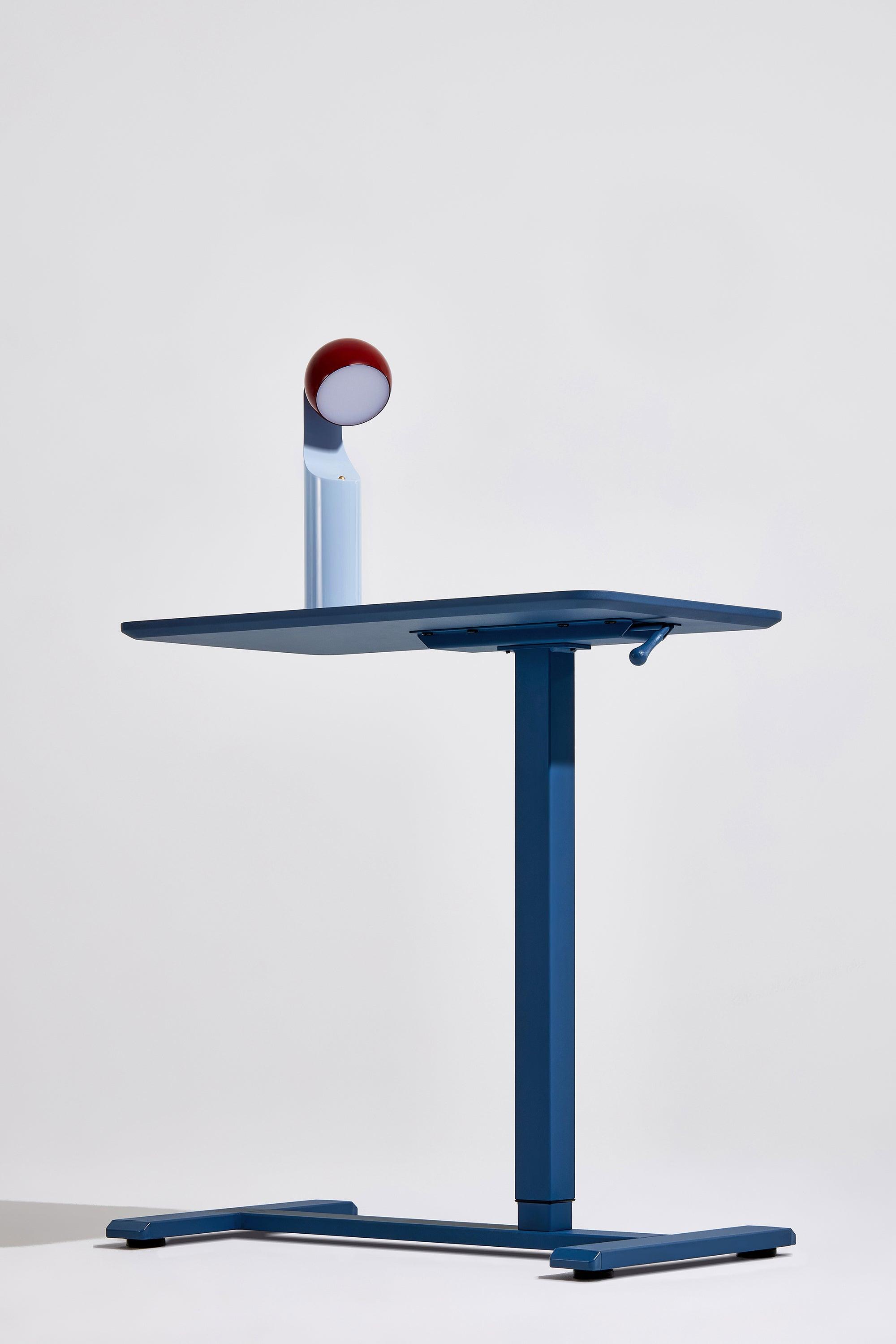 Compact Mobile Workstation with Hidden Casters for Versatile Use 11