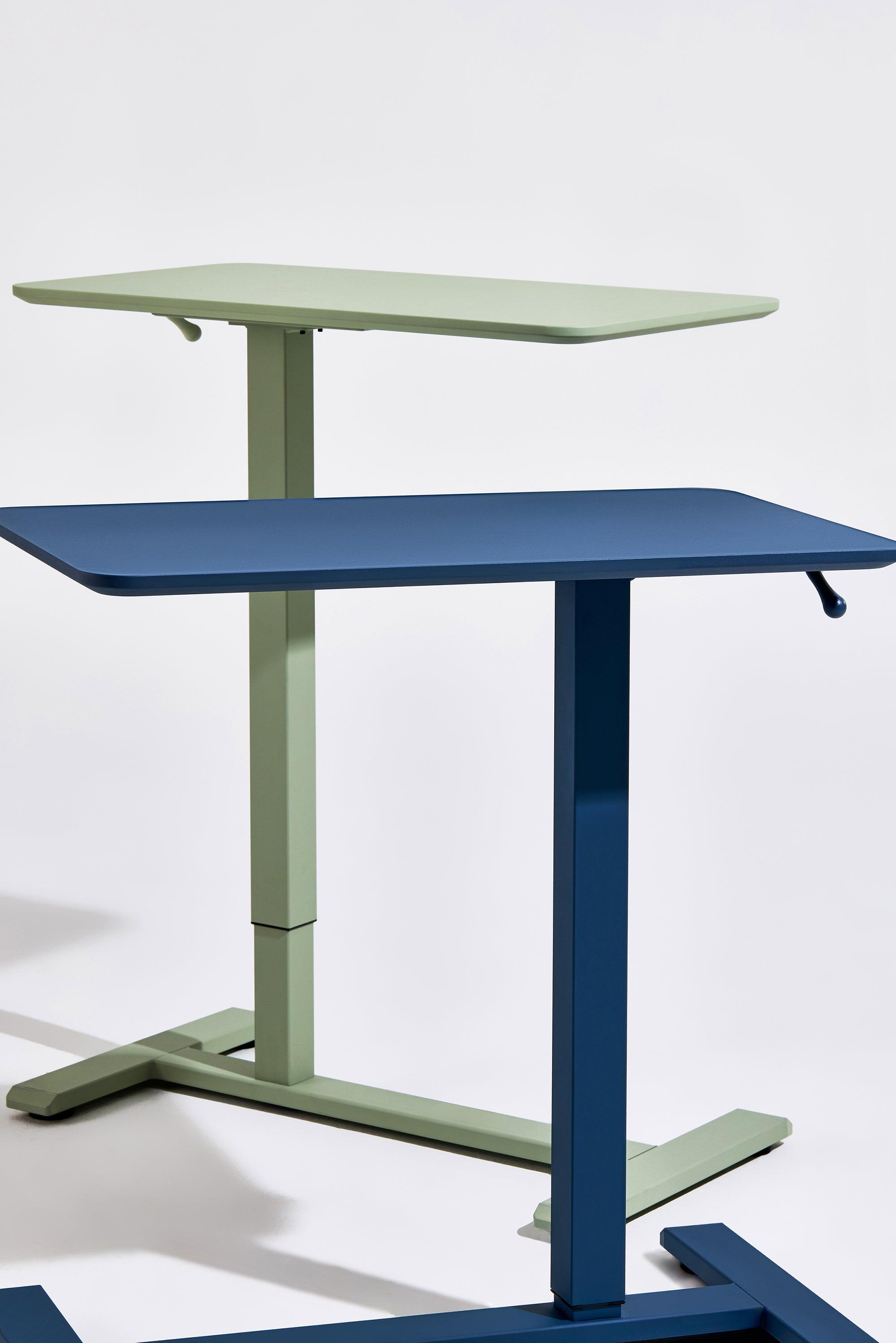 Compact Mobile Workstation with Hidden Casters for Versatile Use 8