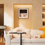 Compact Mobile Workstation with Hidden Casters for Versatile Use 9