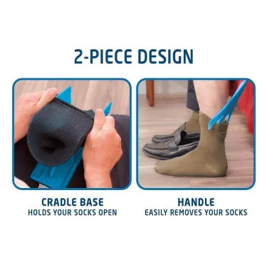 Compression Sock Aid Kit – Easy Sock Helper for Effortless Application & Comfort | Ideal Sock Assist Tool 1