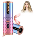 Cordless Automatic Hair Curler for Effortless Bouncy Curls, Adjustable Heat 3