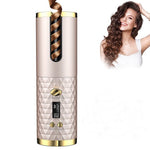 Cordless Automatic Hair Curler for Effortless Bouncy Curls, Adjustable Heat 4