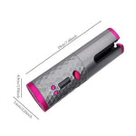 Cordless Automatic Hair Curler for Effortless Bouncy Curls, Adjustable Heat 8