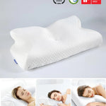 CozyRest® Memory Foam Neck Pillow – Best Pillow for Neck Pain & Travel Neck Support Pillow 0