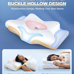 CozyRest® Memory Foam Neck Pillow – Best Pillow for Neck Pain & Travel Neck Support Pillow 1