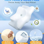 CozyRest® Memory Foam Neck Pillow – Best Pillow for Neck Pain & Travel Neck Support Pillow 3