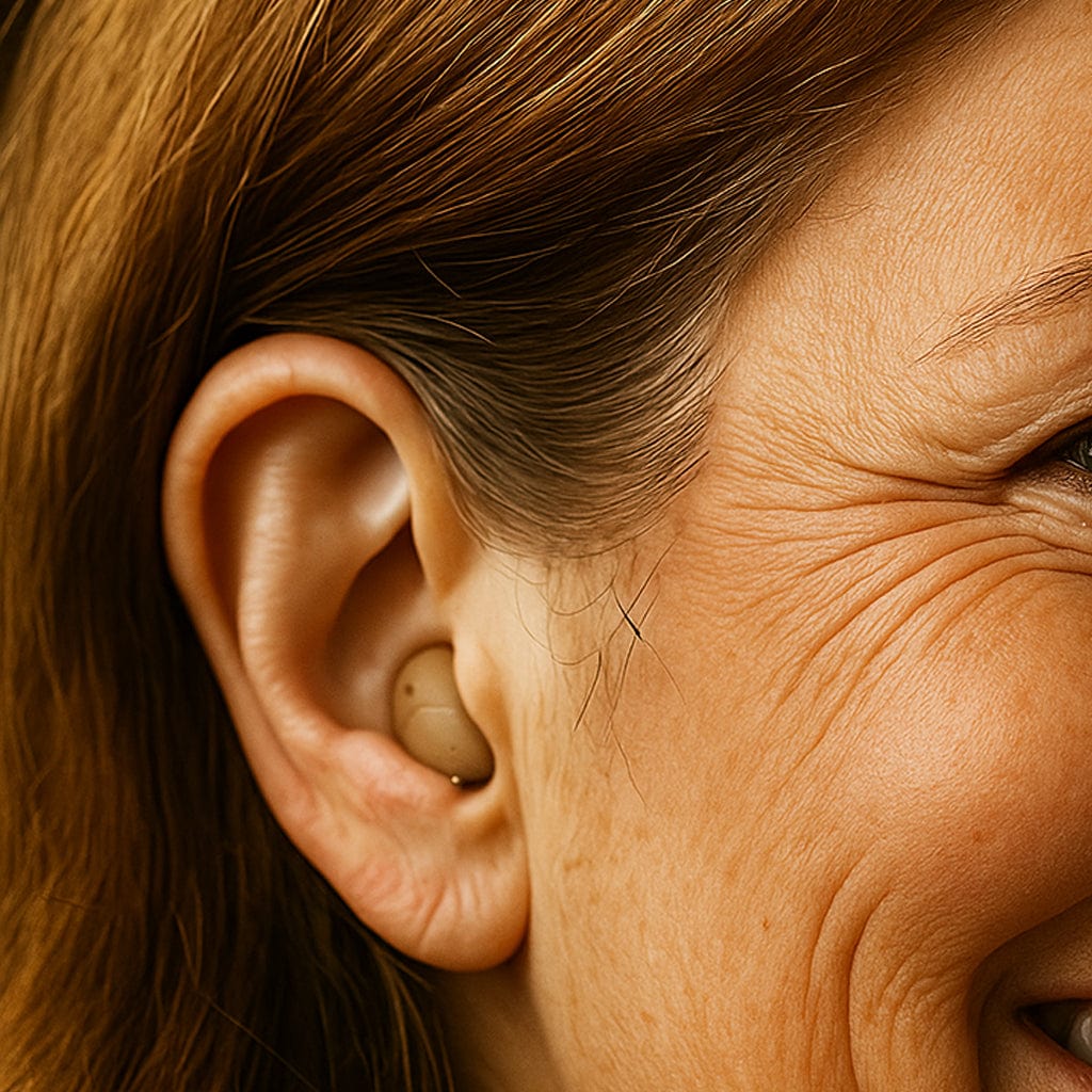 Digital Hearing Aid Invisible Design with Rechargeable Battery and Voice Isolation Technology 4
