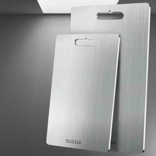 Durable Titanium Kitchen Chopping Board – Lightweight, Double-Sided Cutting Board for Home & Outdoor Cooking 0