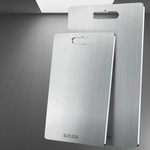 Durable Titanium Kitchen Chopping Board – Lightweight, Double-Sided Cutting Board for Home & Outdoor Cooking 0