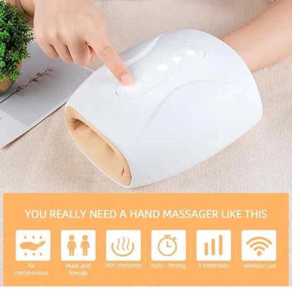 Electric Acupressure Hand Massager – Best Hand Held Massager for Instant Relief & Relaxation at Home & Travel - Trendyhousehold.co