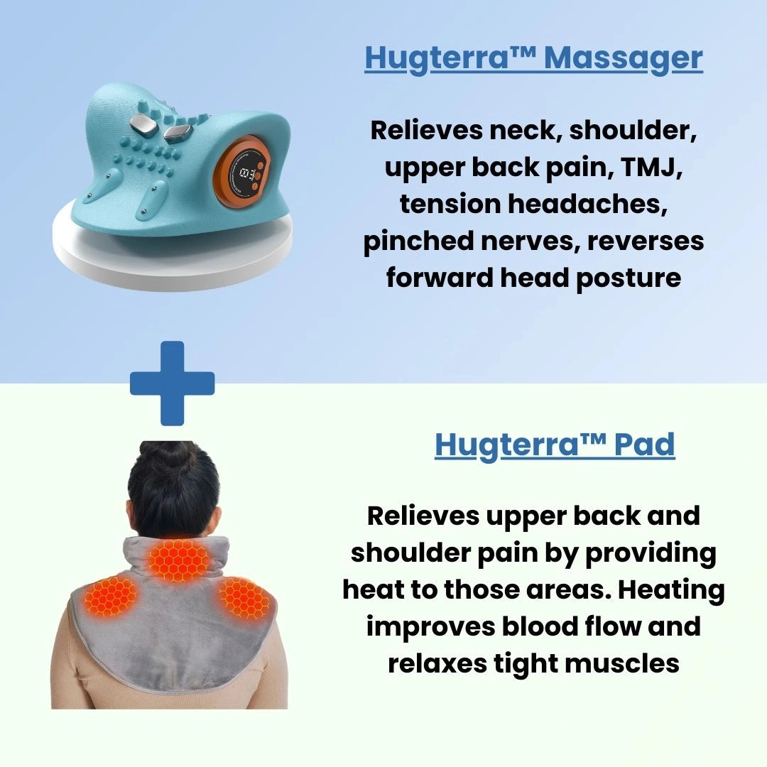 Electric Massager Hugging Design for Deep Tissue Relief and Relaxation 9
