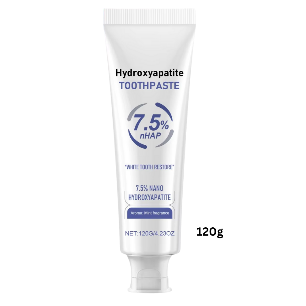 Enamel-Strengthening Mint Toothpaste with 7.5% Nano Hydroxyapatite for Cavity Protection 7