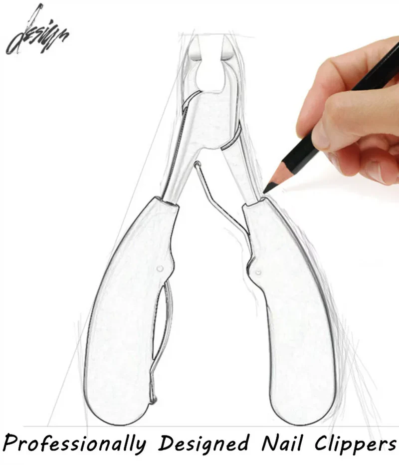 Ergonomic Toenail Clipper for Seniors – Best Toenail Clippers for Thick Nails & Easy Precision Trimming 3