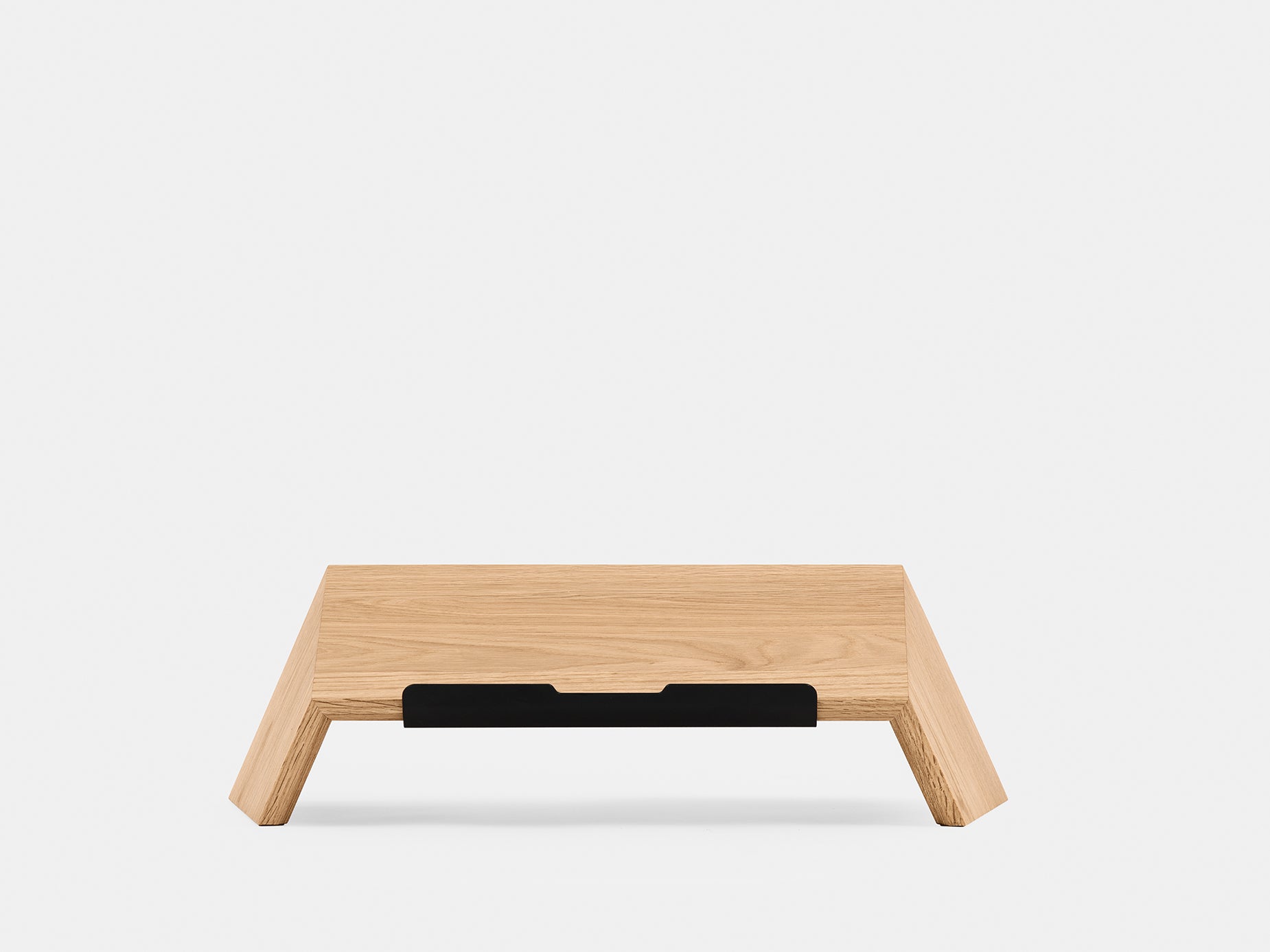 Ergonomic Wooden Laptop Stand for Desk with 100kg Capacity and Secure Grip 2