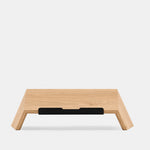 Ergonomic Wooden Laptop Stand for Desk with 100kg Capacity and Secure Grip 2