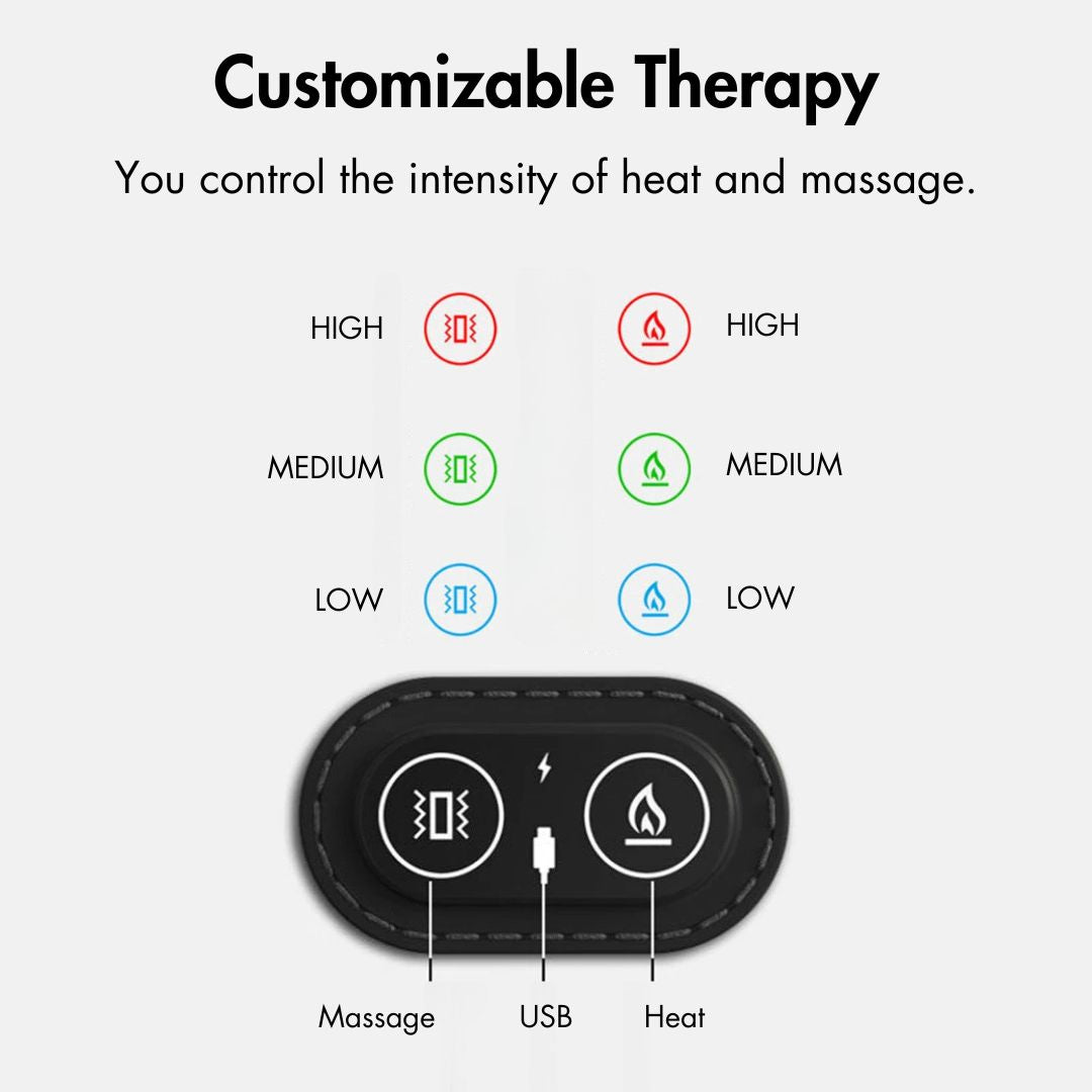 FisioBack 3-in-1 Back Massager for Pain Relief & Relaxation – Best Lower Back and Neck Massager for Chair 6
