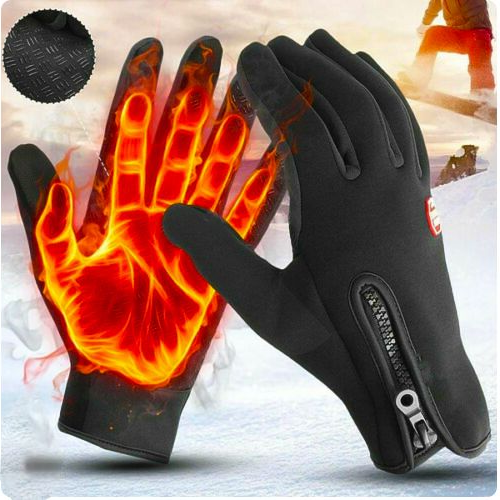 Heated Gloves for Men - Thermal Winter Ski Gloves with USB Charging & Enhanced Grip for Outdoor Activities 0