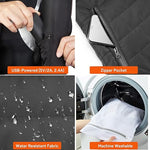 Heated Vest for Men - Best Heated Vest Deluxe with USB Power & 3 Heating Modes for Outdoor Activities 4