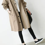 Hooded Waterproof Black Trench Coat for Women - Stylish & Functional Outerwear for All Weather 4