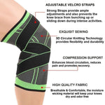 Knee Brace Compression Sleeve with Patella Stability Straps – Enhanced Support & Comfort for Active Lifestyles - Trendyhousehold.co