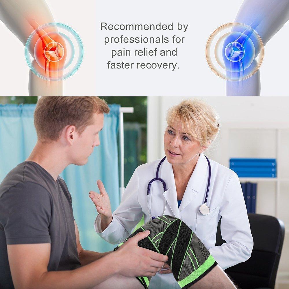 Knee Brace Compression Sleeve with Patella Stability Straps – Enhanced Support & Comfort for Active Lifestyles - Trendyhousehold.co