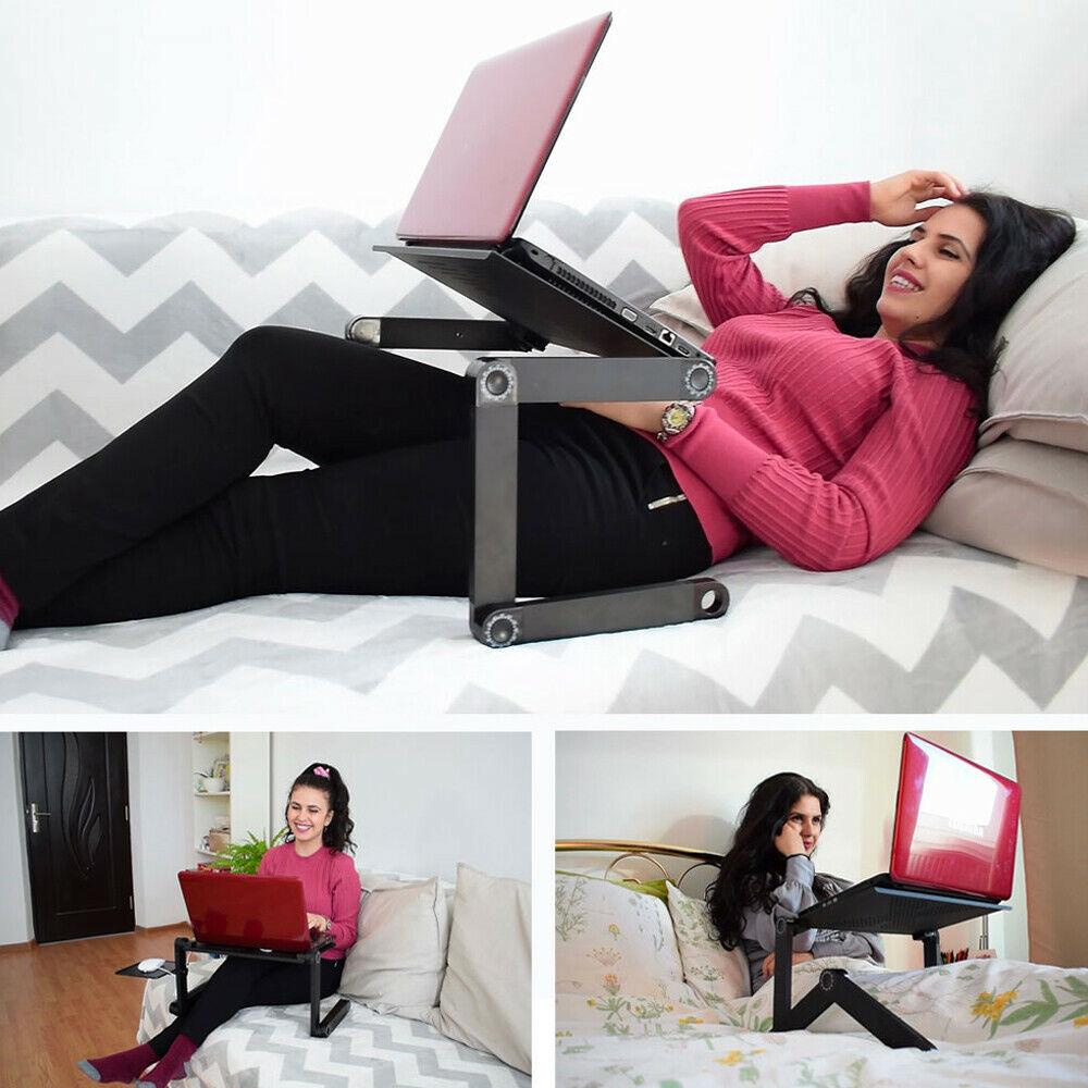 Laptop Stand for Bed and Couch Ergonomic Portable Laptop Holder 0