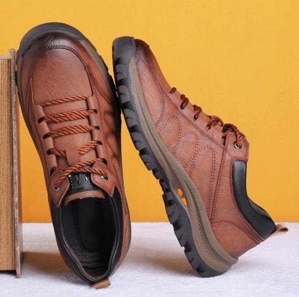 Men's Orthopedic Leather Shoes – Comfortable & Stylish Footwear for Outdoor Activities 6