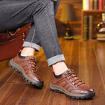 Men's Orthopedic Leather Shoes – Comfortable & Stylish Footwear for Outdoor Activities 7