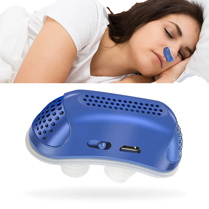 Micro CPAP Sleep Apnea Machine – Compact Anti-Snoring Device for Comfortable Travel & Sleep 0