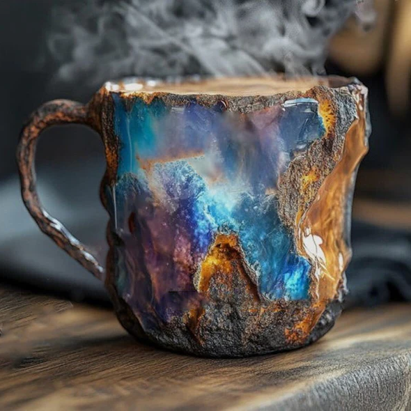 Mineral Crystal Coffee Mug – Unique Design & Durable Construction | Perfect Gift for Coffee Lovers 6