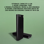 Mini Voice Activated Recorder – Compact Audio Recorder for Meetings, Classes & Voice Memos 1