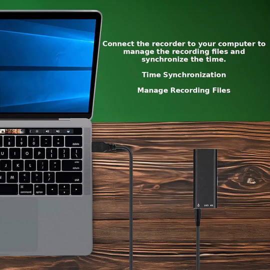 Mini Voice Activated Recorder – Compact Audio Recorder for Meetings, Classes & Voice Memos 3