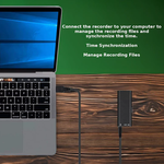 Mini Voice Activated Recorder – Compact Audio Recorder for Meetings, Classes & Voice Memos 3