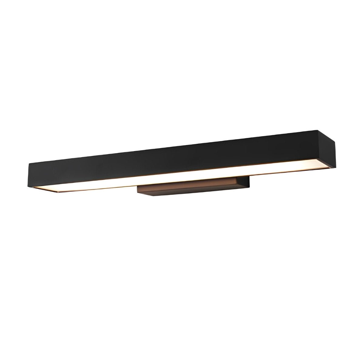 Modern Waterproof Motion Sensor Wall Sconce Black LED Outdoor Lighting 7