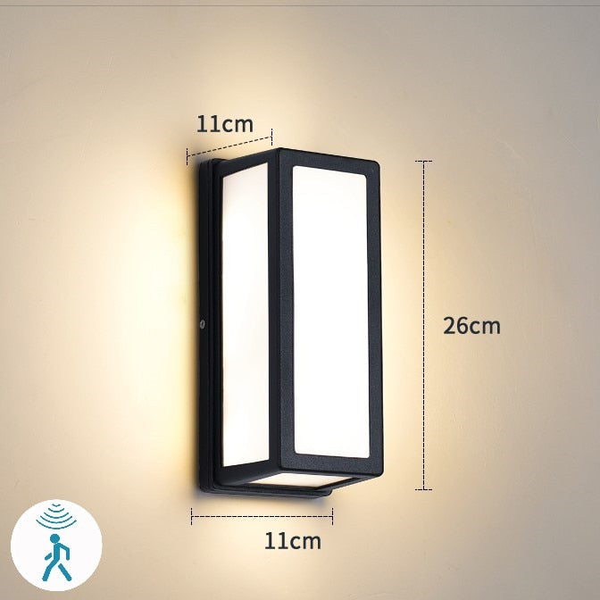 Motion Activated LED Outdoor Wall Light High Lumen Waterproof Fixture 10