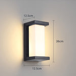Motion Activated LED Outdoor Wall Light High Lumen Waterproof Fixture 11