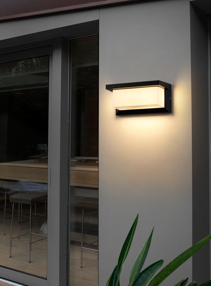 Motion Activated LED Outdoor Wall Light High Lumen Waterproof Fixture 2