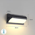 Motion Activated LED Outdoor Wall Light High Lumen Waterproof Fixture 9