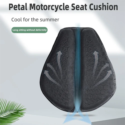 Motorcycle Gel Seat Pad - Ultimate Comfort Motorcycle Seat Cushion & Motorbike Seat Cushion for Long Rides 4