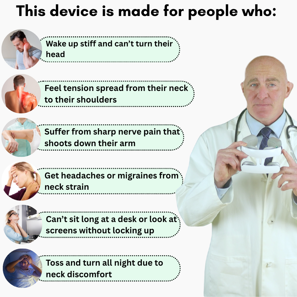 Neck Pain Relief Device for Forward Head Posture Correction 1