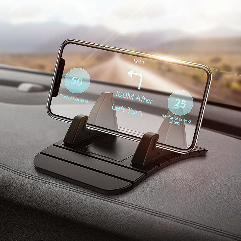 Non-Slip Car Phone Holder – Secure Dashboard Mount for GPS Navigation | Eco-Friendly Silicone Design 0