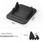 Non-Slip Car Phone Holder – Secure Dashboard Mount for GPS Navigation | Eco-Friendly Silicone Design 3