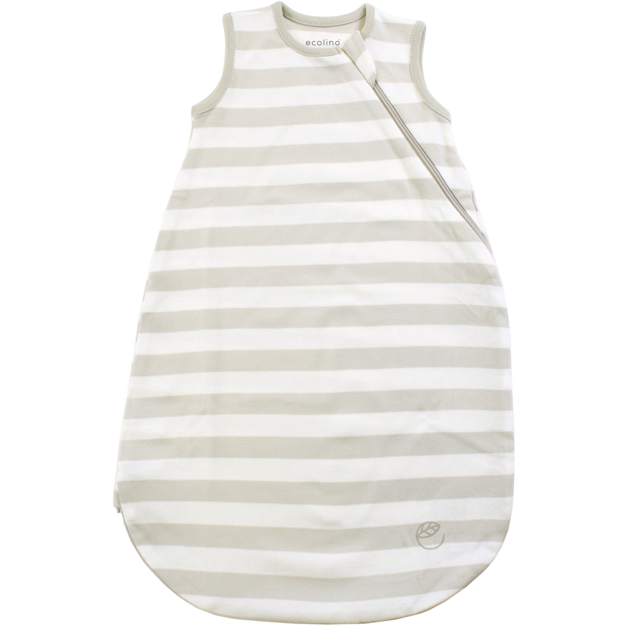 Organic Cotton Baby Sleep Bag Gray - Safe Sleep Sack for Comfort 0