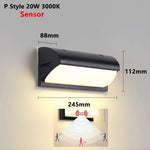 Outdoor Wall Light Motion Sensor Waterproof LED for Security 0