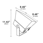 Outdoor Waterproof RGB LED Spot Light Landscape Lighting Adjustable Beam Angle 8