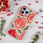 Pomegranate Cheer iPhone 15 Case Eco-Friendly Vibrant Design 2