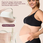 Pregnancy Comfort Bundle Belly Band and Huggable Body Pillow Set 3